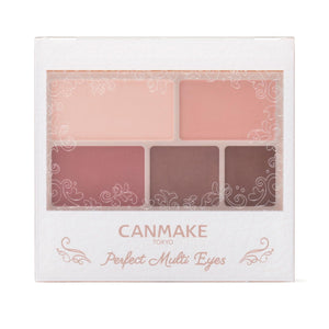 Canmake Perfect Multi Eyes 08 Three's Chocolat Eyeshadow Palette 3.2g