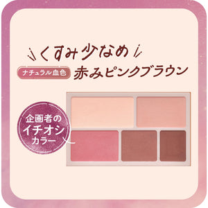 Canmake Perfect Multi Eyes 08 Three's Chocolat Eyeshadow Palette 3.2g