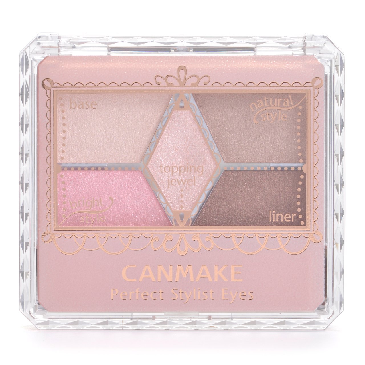 Canmake Perfect Stylist Eyes 10 Sweet Flamingo 3.2G Eyeshadow Palette