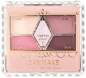 Canmake Perfect Stylist Eyes 17 Princess Bouquet - 3G Compact Eyeshadow