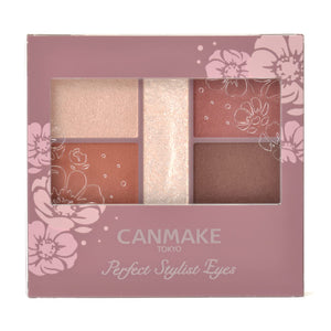 Canmake Perfect Stylist Eyes V28 Multicolor Raspberry Tart Eye Shadow in Purple Terracotta