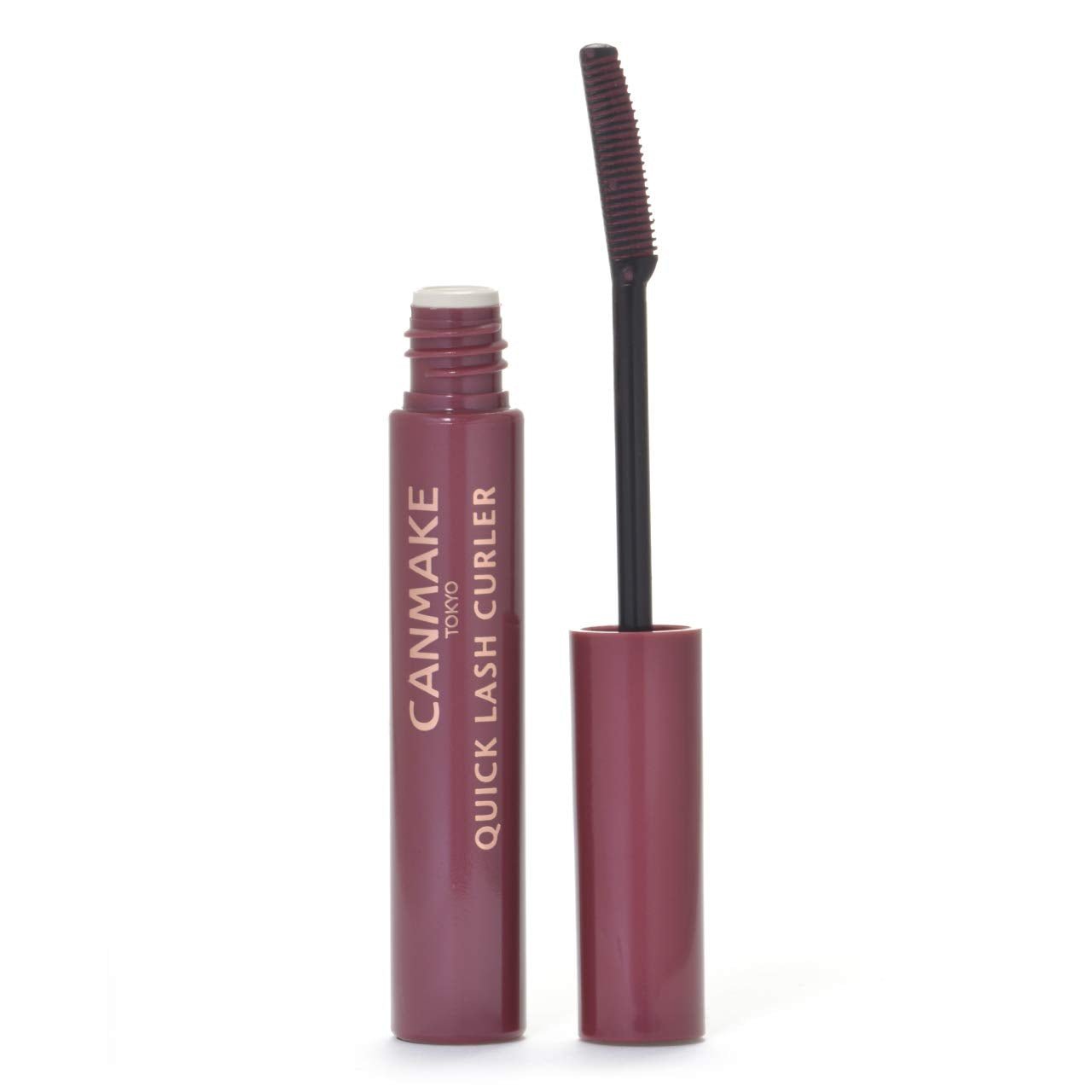 Canmake Quick Lash Curler Wm Wine Mauve Mascara 1 Piece Long - Lasting