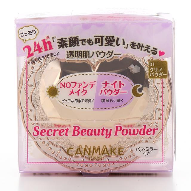 Canmake Secret Beauty Powder Skin Powder 01 Clear 4.5g - YOYO JAPAN