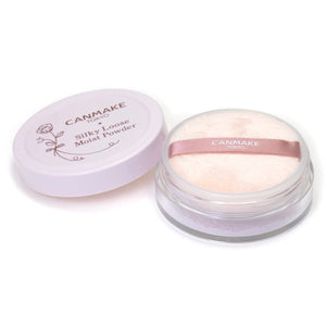 Canmake Silky Loose Powder 6.0G Moisturizing Sheer Lavender Smooth Finish