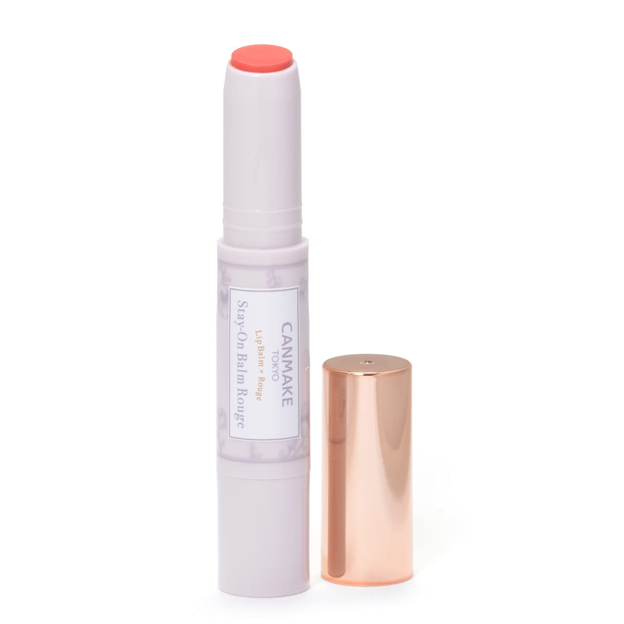 Canmake Stay - On Balm Rouge 02 Smiley Gerbera Long - Lasting Lip Balm 2.7g