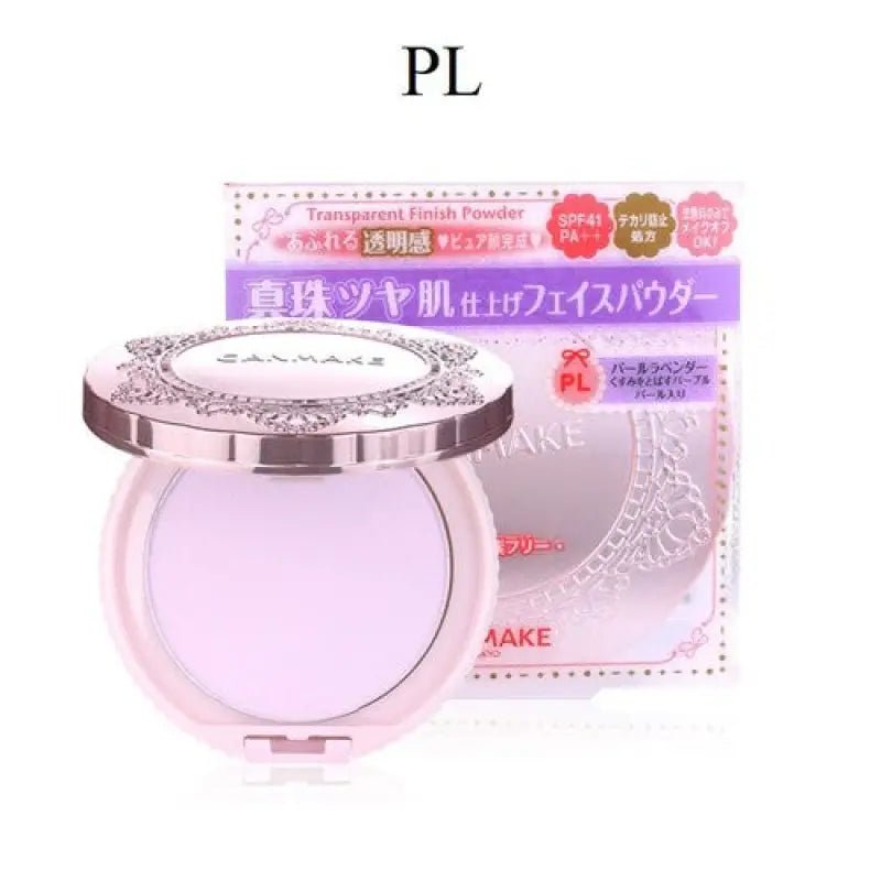 CANMAKE Transparent Finish Powder - PL Pearl Lavender (10g) - YOYO JAPAN