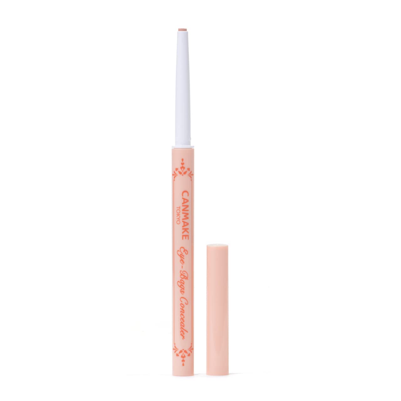 Canmake Waterproof Concealer Pencil 03 Peach Orange for Eye Bags Acne Scars