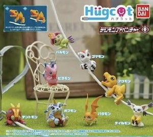 Capsule Toy Hugcot Digimon Adventure All 8 Sets Full Set - Action Figure