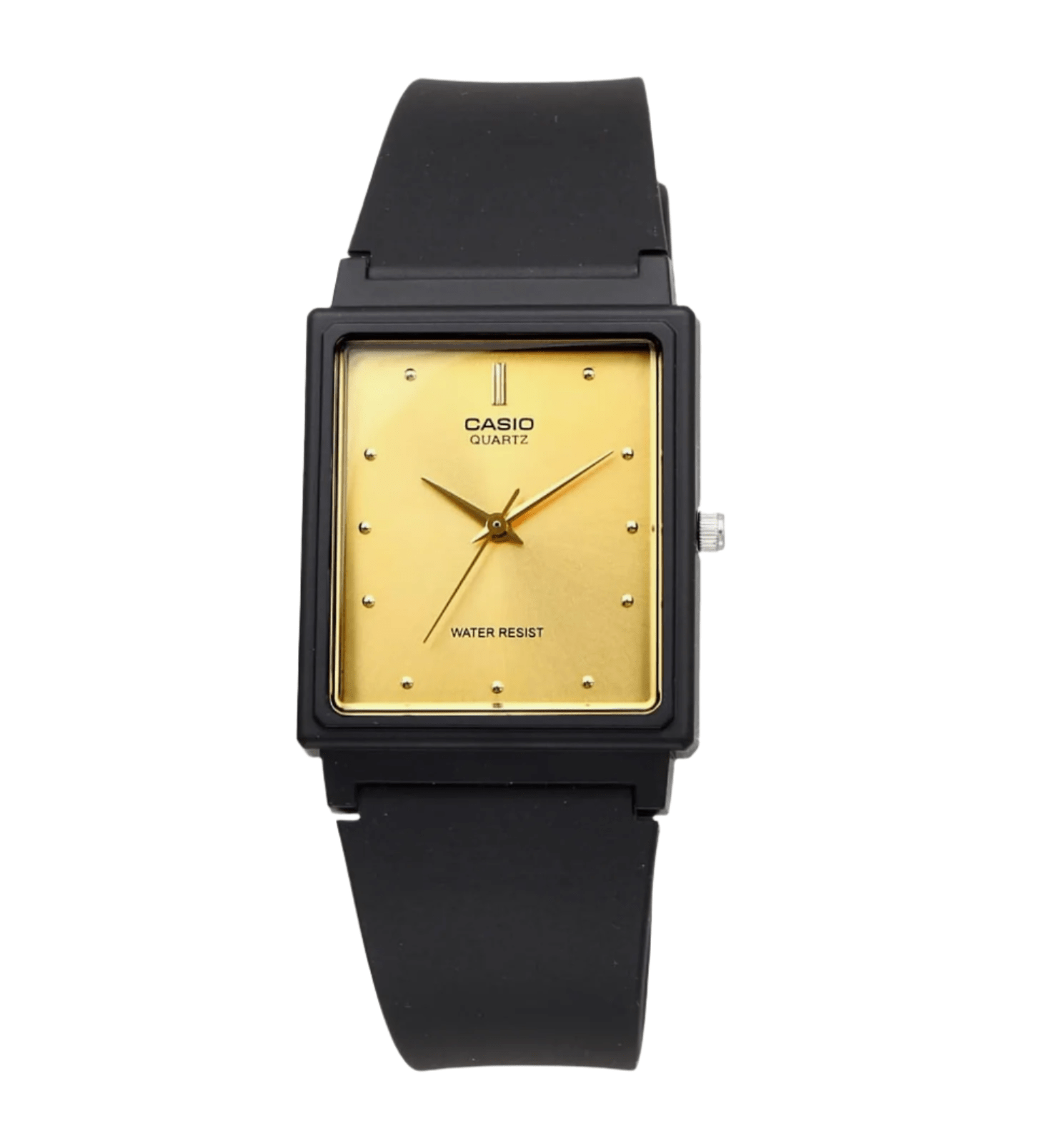 Casio Analog Wristwatch, Urethane Strap, Rectangular Face