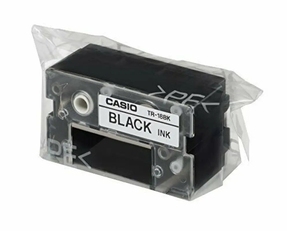 Casio Disc Title Printer Ink Ribbon Tr - 18bk - 3p Black 3pcs - Cartridges