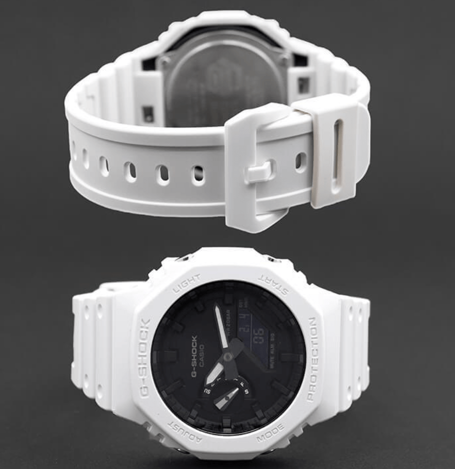 Casio G - Shock 2100 - 7AJF Men's Watch, White Black