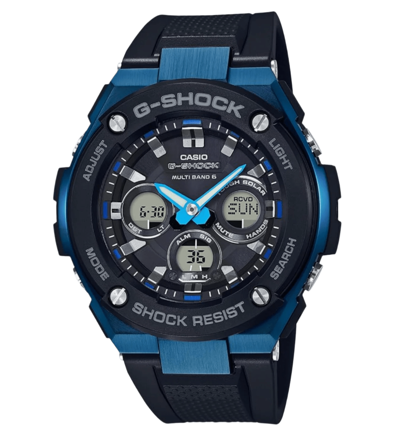 Casio G - SHOCK GST - W300 Wristwatch, blue