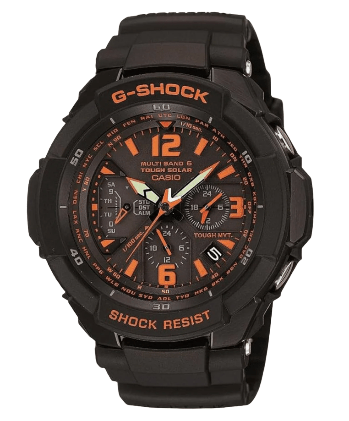 [CASIO] G - SHOCK SKY COCKPIT Tough Solar Radio Controlled MULTIBAND 6 GW - 3000B - 1AJF