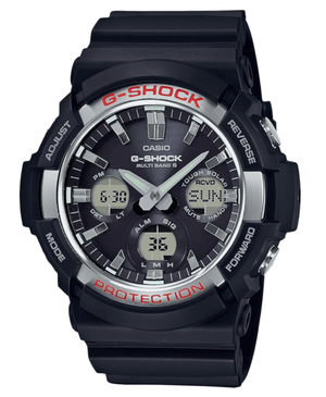 [Casio] G - Shock Watch, Radio Solar G GAW - 100 - 1AJF Men's Black & Red