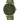 Casio MTP - VT01 Series Quartz Men's Watch, Gold x Green Leather MTP - VT01GL - 3B