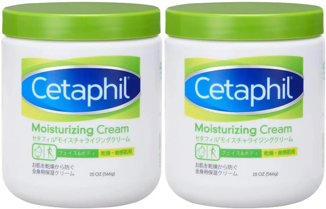 Cetaphil®Moisturizing Cream 2 Pack (Face & Body Moisturizing Cream Cream ) - YOYO JAPAN