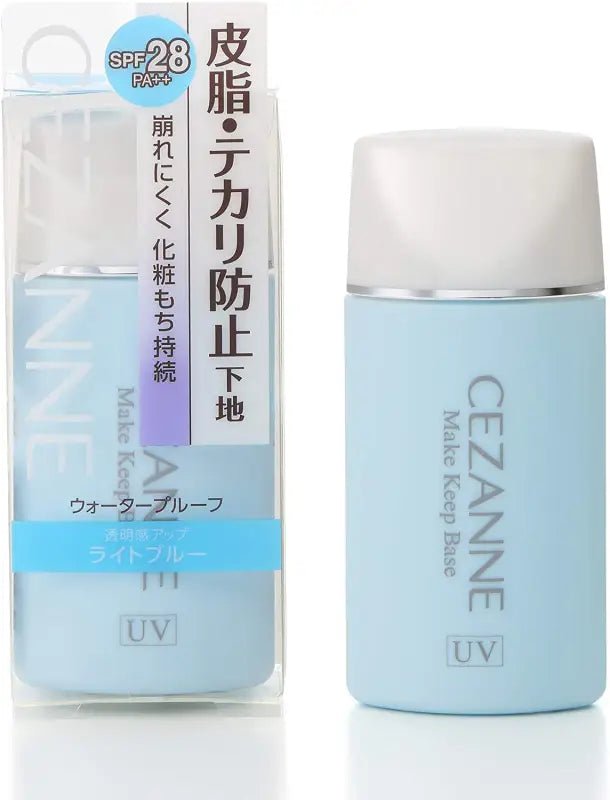 Cezanne Anti-Sebum Foundation Light Blue 30 ml Anti-Deflation Cosmetics Base Single Item - YOYO JAPAN