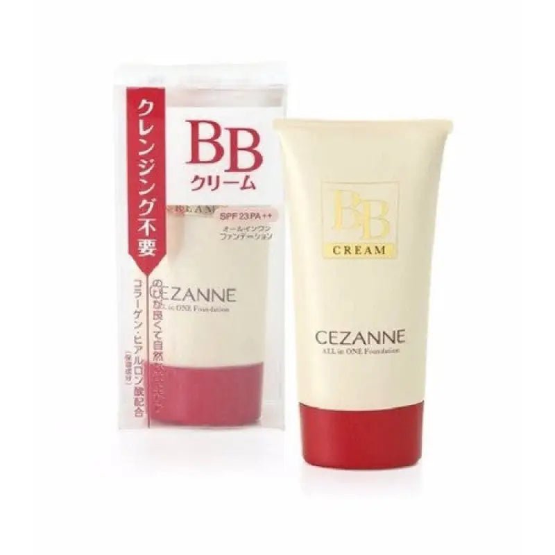 Cezanne BB Cream All In One Foundation 01 SPF23/ PA++ 40g - Makeup Foundation - YOYO JAPAN