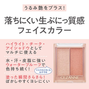 Cezanne Cream Face Glow 02 Rose 5.9G