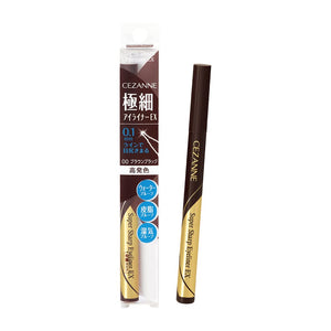 Cezanne Eyeliner 0.48Ml Brown Black Waterproof