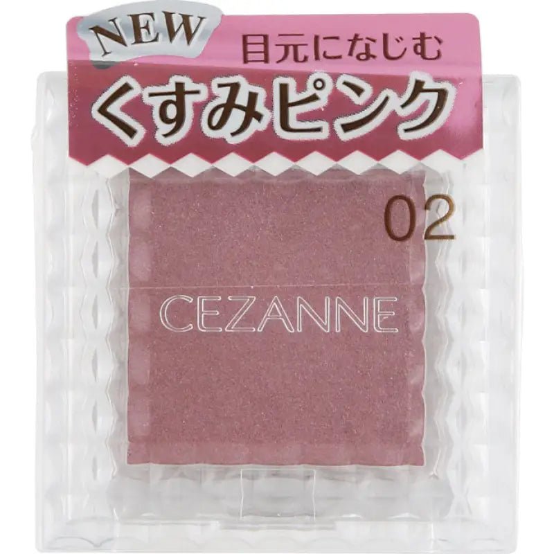 Cezanne Single Color Eyeshadow 02 Nuance Pink 1.0g - Single Eyeshadow Made In Japan