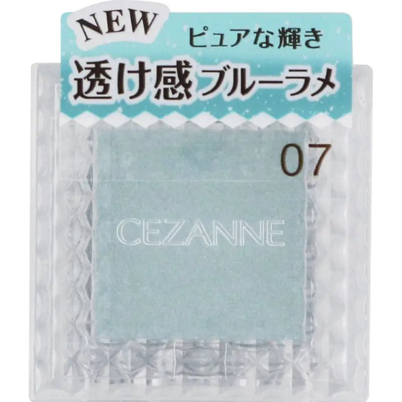 Cezanne Single Color Eyeshadow 07 Ice Blue 1.0g - Single Shade Eyeshadow - From Japan - YOYO JAPAN