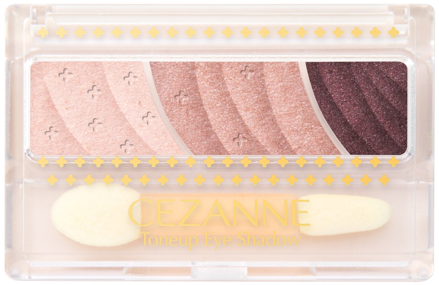 Cezanne Tone Up Eyeshadow 02 Rose Brown 2.6g - Eyeshadow Must Have - Japan Makeup