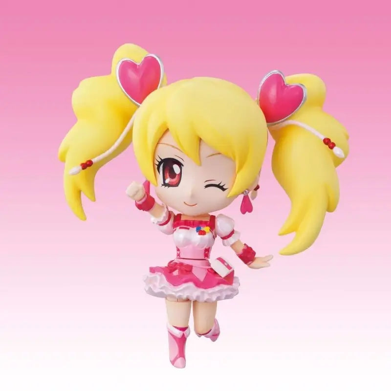 Chibi-arts Flesh Precure Cure Peach Pvc Figure Bandai Tamashii Nations Japan