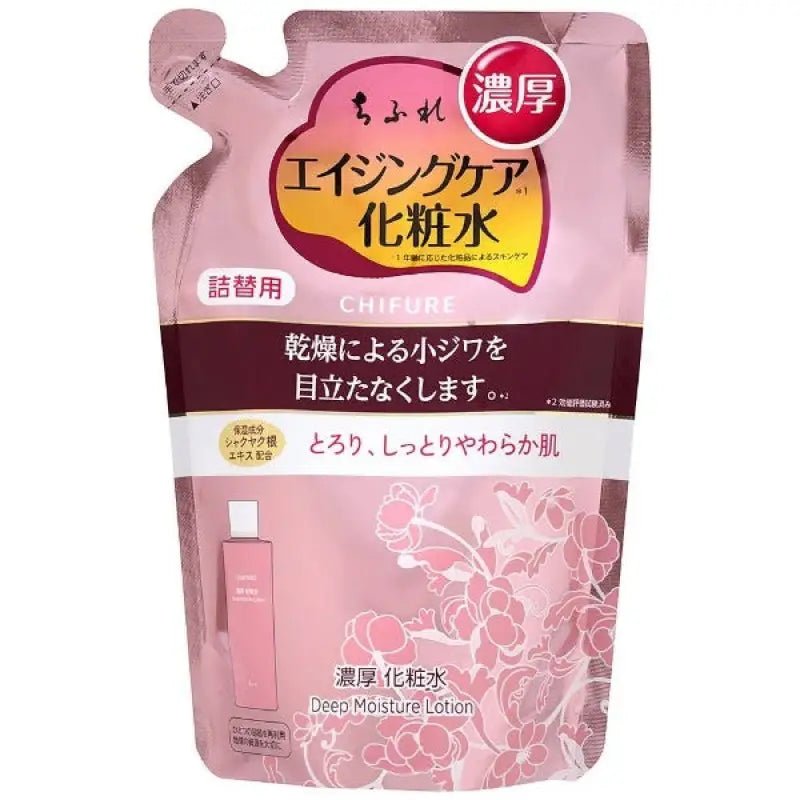 Chifure Anti-Aging Care Deep Moist Lotion180ml [refill] - Highly Moisturizing Lotion For Aging Skin - YOYO JAPAN