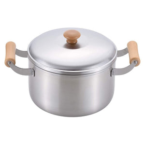 Chitose Stainless Steel Small Stock Pot (IH Compatible) 6-quart/5L - YOYO JAPAN