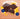 Close-up of ROYCE' Praffille Chocolate Orange, 30 Pieces, featuring 3mm thickness for a smooth melt