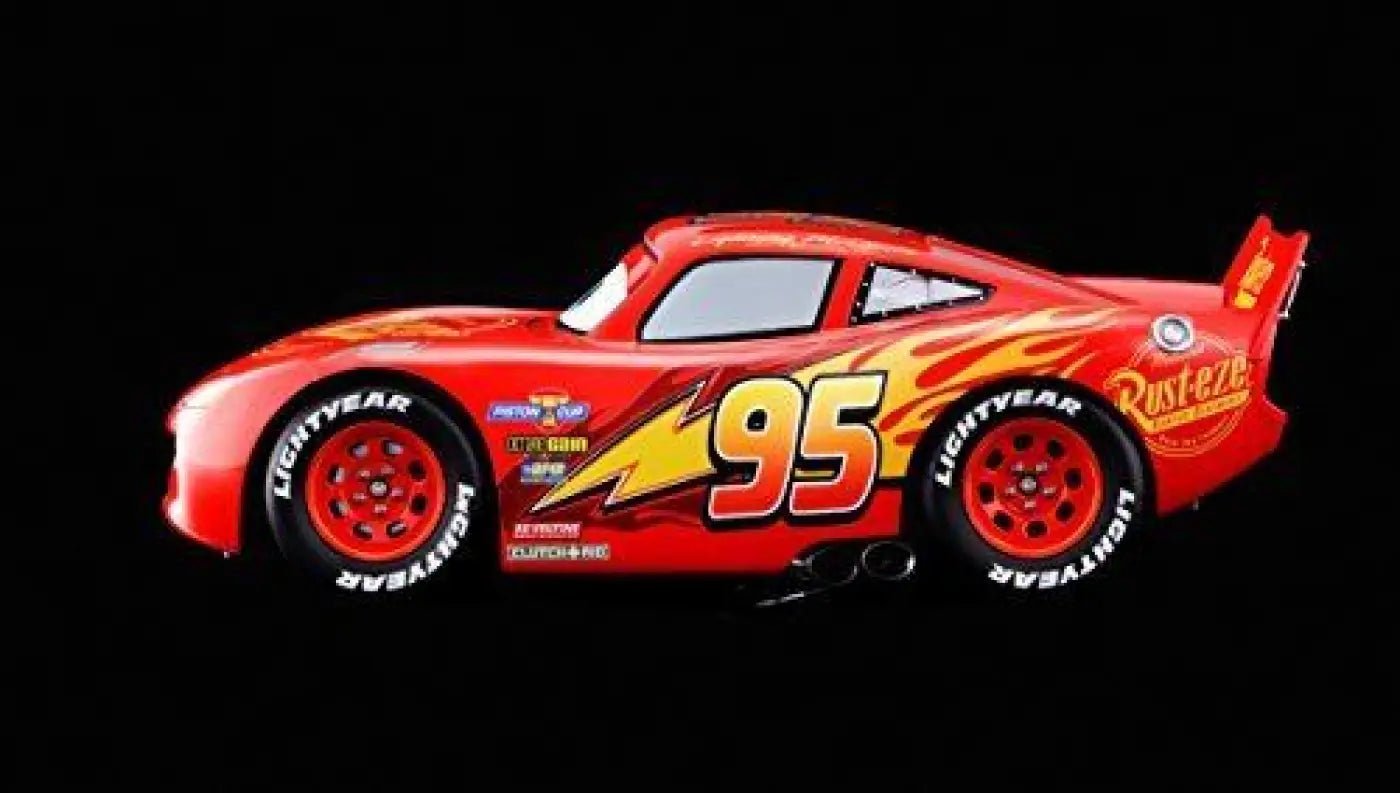 Chogokin Cars Lightning Mcqueen 1/18 Scale Action Figure Bandai