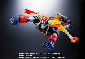 Chogokin Gx-76x2 Grendizer D.c. Drill Spazer & Marine Set Figure Bandai