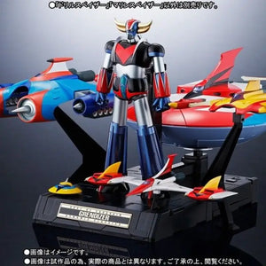 Chogokin Gx-76x2 Grendizer D.c. Drill Spazer & Marine Set Figure Bandai