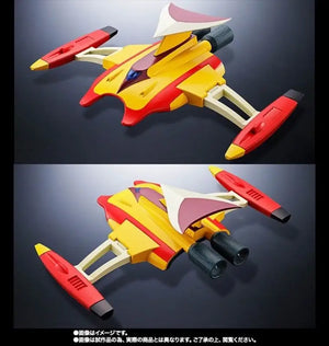 Chogokin Gx-76x2 Grendizer D.c. Drill Spazer & Marine Set Figure Bandai