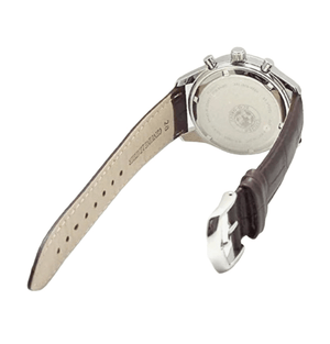 Citizen Eco - Drive Chronograph Brown Leather Strap VO10 - 6742F BR