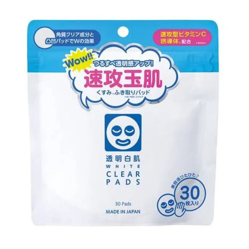 Clear White Skin White Clear Pad Aha 30 Sheets - Japan Clear Pads For Skin