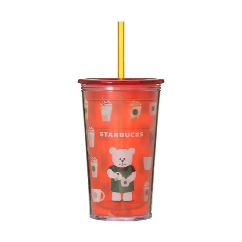 Cold Cup Tumbler Bear Star Red 355ml - Starbucks Japan 25th Anniversary - YOYO JAPAN