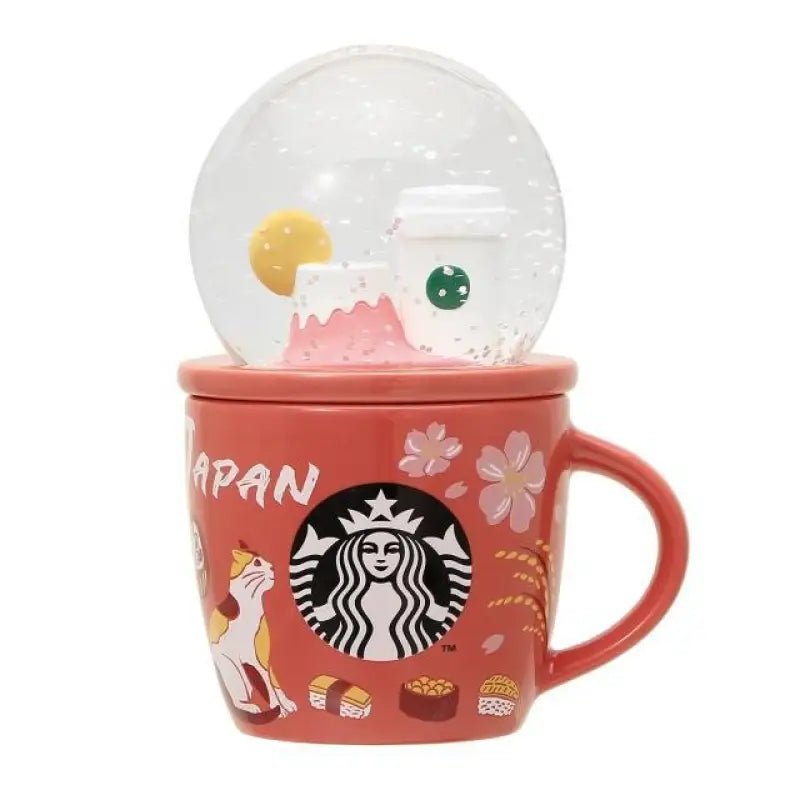 Collectable Snowglobe & Mag JAPAN 89ML - Japanese Starbucks 2021 - YOYO JAPAN