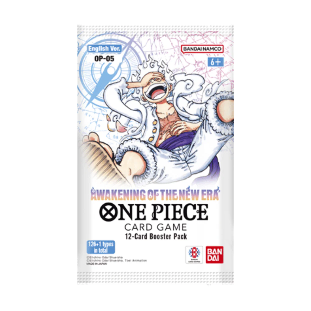 Bandai One Piece Card Game New Era Protagonist in 24 Packs Japan OP-05, parallel variants, perfect for trading and gameplay