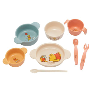 Combi Japan Baby Feeding Set Winnie the Pooh Edition