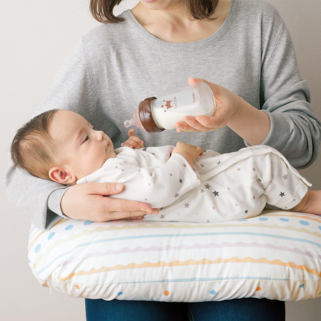 Combi Teteo Baby Bottle Breastfeeding Shaped Glass Bottle 160ml - YOYO JAPAN