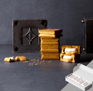 5-piece Press Butter Sand Butter Sandwich Cookies box, perfect for sharing or as a souvenir