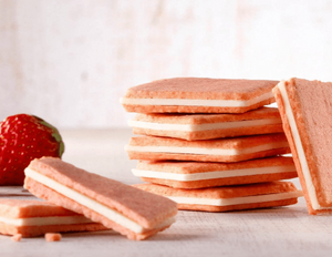 Tokyo Milk Cheese Factory Strawberry & Mascarpone Cookies 10 Sheets, winter-only flavor, perfect for tea-time moments
