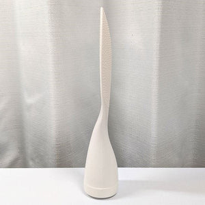 Close-up of Akebono Shamoji Self Standing Rice Scoop featuring textured non-stick surface