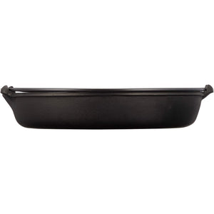 25cm Iwachu Cast Iron Jingisukan Grill Pot 23006, durable Japanese cookware offering rich flavor grilling