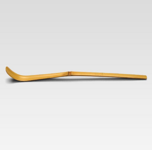 JapanBargain Chashaku Bamboo Ladle 18cm, traditional shape perfect for Japanese tea rituals