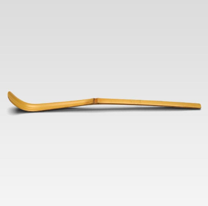 JapanBargain Chashaku Bamboo Ladle 18cm, traditional shape perfect for Japanese tea rituals