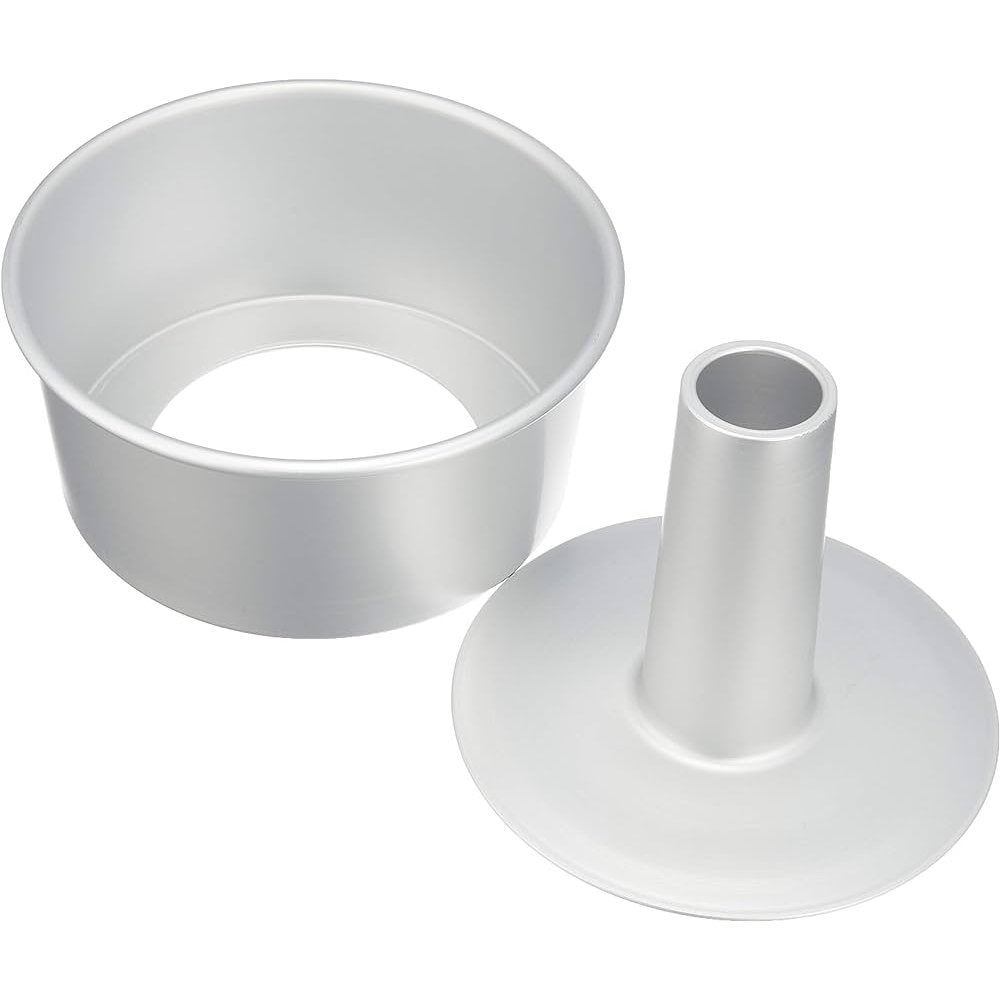 17cm Matsunaga Aluminum Professional Chiffon Cake Mold, detachable base, designed for home bakers
