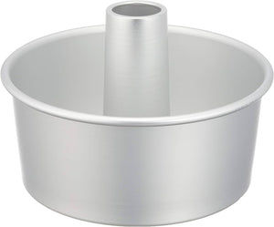 17cm Matsunaga Aluminum Professional Chiffon Cake Mold, durable aluminum build, offering perfect release for fluffy cakes